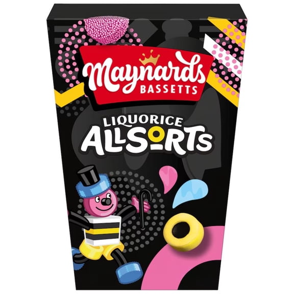 Maynards Bassetts Liquorice Allsorts Candy, 300g