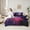 Pink Purple Black, variant on Castle Fairy Teens Kids Galaxy Cosmos Bedding Comforter Set 7-Piece,Outer Space King Bedding Sets,Abstract Gradient Universe Ultra Soft Bed Sheets,Ultra Soft Home Decor,Reversible