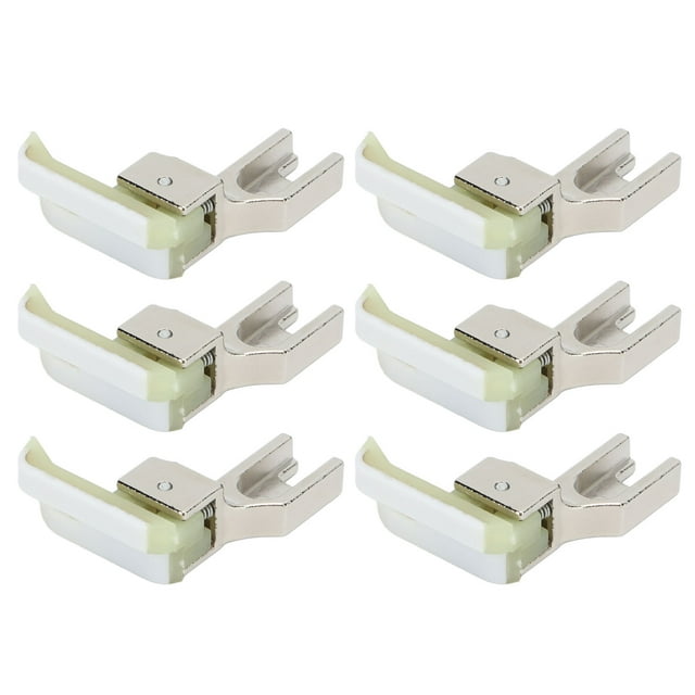 High Low Presser Foot,8Pcs Sewing Machine Presser Plastic Presser Foot Sewing Machine Parts Accessories Reliable and Durable