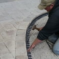 thumbnail image 2 of EasyFlex Heavy Duty Paver 1.7' x 60' Black PVC Solid Print Garden Border Edging (10 Piece), 2 of 5
