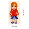 thumbnail image 3 of 3D Wooden Career Character Puzzles, Educational Body Anatomy Puzzle Board for Occupational Learning, Hand-Eye Coordination And Cognitive Development, 3 of 3