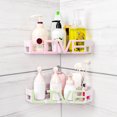 thumbnail image 2 of Support Mural pour Shampooing de Salle de Bain Étagère Ventouse de Toilette Support de Rangement pour Articles Divers, 2 of 7
