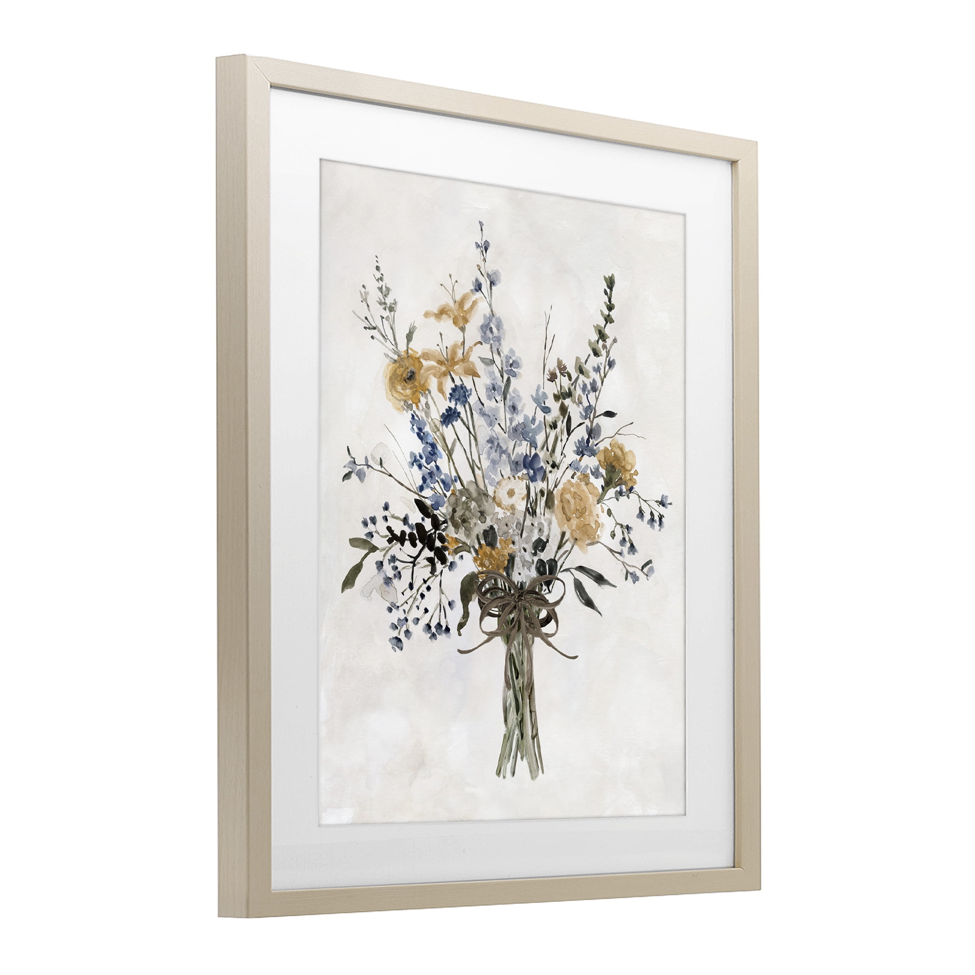 Stupell Industries Delicate Botanicals Bushel Birch Framed Print Under Glass, design by Carol Robinson