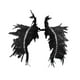 thumbnail image 2 of Chal de plumas artificiales jinwen disfraz de Cosplay, 2 of 8