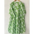 thumbnail image 7 of Handblock Dress, Cotton Floral Dress, 100% Pure Cotton Dress, Block print Dress,Indian Cotton Dress,NooWork,, 7 of 7