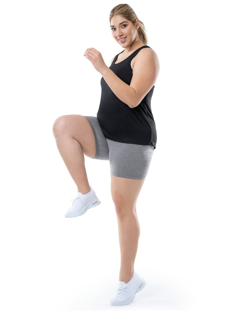 Athletic Works women's Plus Size Active Bike Shorts - 9