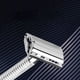 thumbnail image 5 of Recortador de Barba, Recortador de Barba de Doble Borde Portátil Profesional Seguro Preciso Ergonómico de Moda para Peluquería para preparación facial, 5 of 8