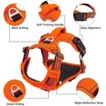 thumbnail image 3 of JFBUJC Dog Harness No Pull for Large Medium Dogs, Adjustable Reflective Harness Lightweight Breathable Pet Vest Harness medium large dog for Walking Training, 3 of 5