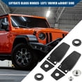 thumbnail image 3 of Bisagra de vidrio Unique Bargains para puerta trasera Jeep Wrangler 1987-1995 1997-2006 Negro, 3 of 7