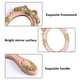 thumbnail image 3 of Espejo de Mano Espejo de Maquillaje de tocador Espejo de Cosmético de Metal de Princesa de Viaje Espejos en Relieve portátiles Decorativos Rosa, 3 of 5