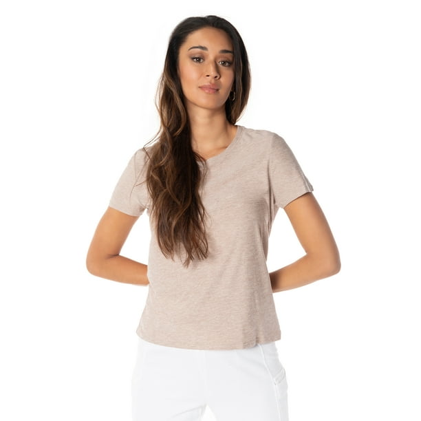 Kyodan Womens V-Neck T-Shirt Freedom Trail Outdoor 