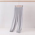 thumbnail image 4 of hengsof Boys Spring Summer Loose Joggers Pants Kids Elastic Waist Solid Color Pull On Cuffed Sweatpants 3-16 Years, 4 of 8