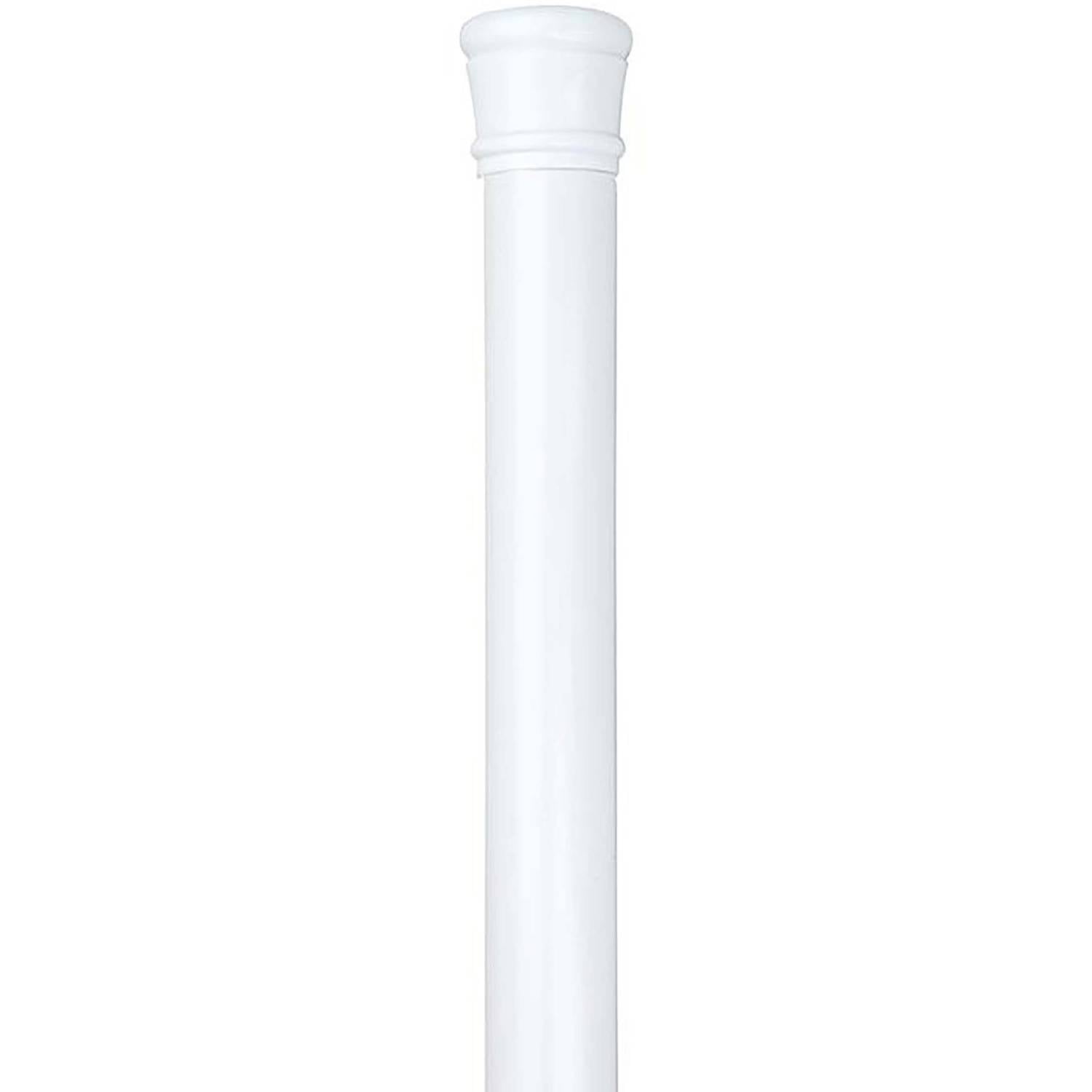 Bath Bliss 42" - 72" Tension Shower Rod in White
