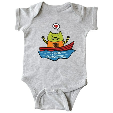 

Inktastic A New Adventure Gift Baby Boy or Baby Girl Bodysuit