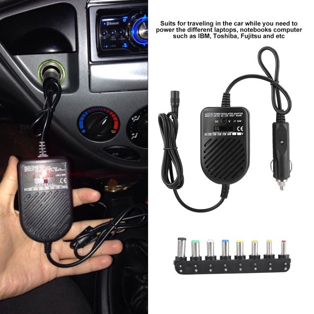Loewten High Efficiency Car Laptop Charger, Charger, For Home Laptop Notebook