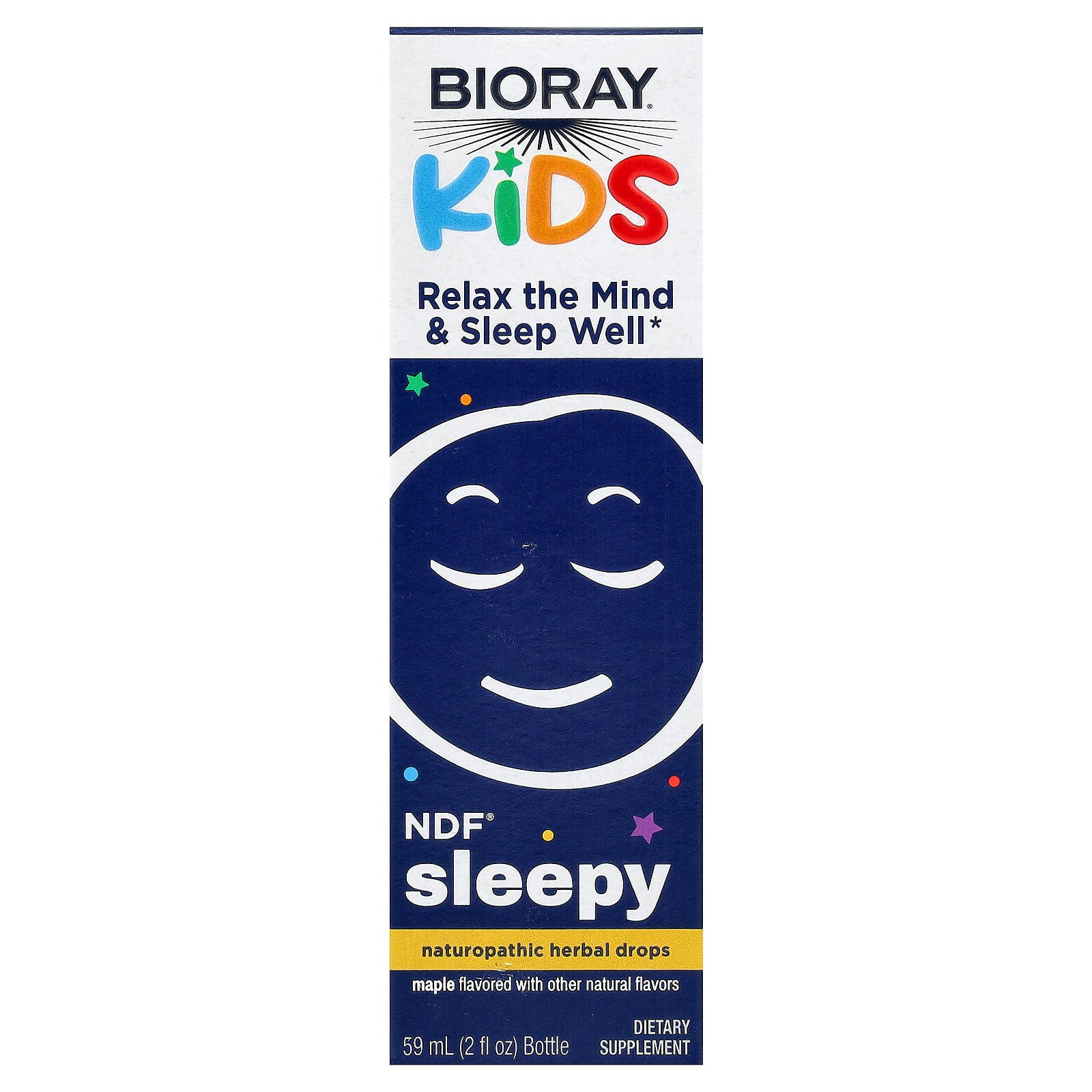 Bioray Kids, NDF® Sleepy, Maple, Alcohol Free, 2 fl oz (59 ml)