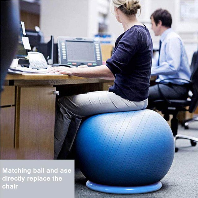 pitrice Ball Fixer Fitness Rings Yoga Supplies Workout Household Accessories Multipurpose Base Balance Stability Inflatable Gym Fittings 1pcs