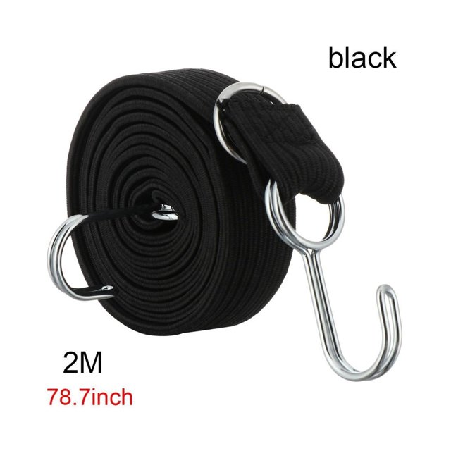 Elastics Rubber Lugga Rope Cord Hooks Bikes Rope Tie Bicycle Lugga Roof Rack Strap Fixed Band Hook Car Accessories