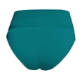 thumbnail image 2 of Wxolcjlv Womens Black High Waisted Bikini Bottoms Retro Basic Full Coverage Swimsuit Mid Waist Bathing Suit Bottom Beach Vacation Clothes Green, 2 of 9