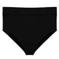 thumbnail image 3 of vigerkar Panties for Women Super Soft Briefs Underwear Sexy T Back Breathable Underwear Women Brief Black, XL, 3 of 3
