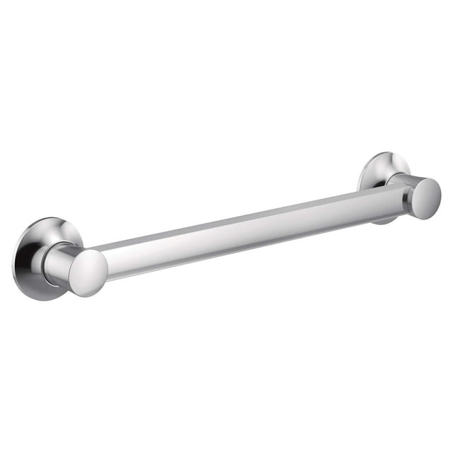 Moen YG0324CH Flara 24-Inch Designer Grab Bar, Chrome