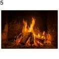 thumbnail image 7 of jiaroswwei Fireplace Burning Firewood Studio Photography Photo Props Backdrop Decoration, 7 of 7