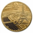 thumbnail image 2 of 2021 1/4 oz Pf Gold €50 Paris 2024 Sports Series Judo, 2 of 4