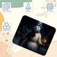 thumbnail image 3 of Retro Christmas Snowman Computer Mouse Pad,Rubber Mouse Mat for Gaming, Office, Laptop, PC, Women, 3 of 7