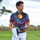 thumbnail image 3 of Fotbe Fantasy Cosmic Landscape Camiseta Polo de Golf para Hombre con Estampado – Camisa Deportiva Transpirable con Cuello Abotonado-XX-Large, 3 of 6