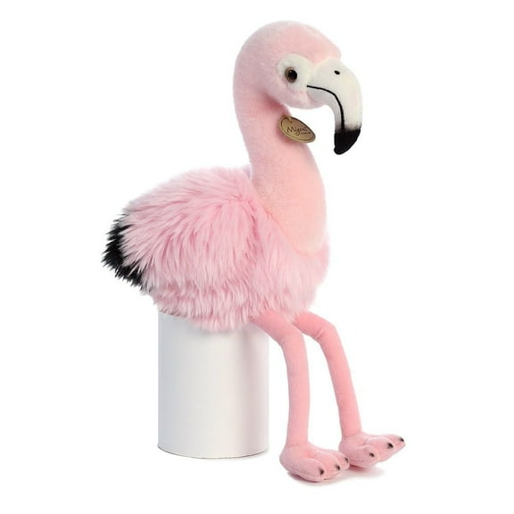 Aurora - Medium Pink Miyoni - 9" Andean Flamingo - Realistic Stuffed Animal