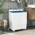 thumbnail image 2 of Gymax Portable Washing Machine 20 lbs Compact Washing Machine w/ 12 lbs Washer & 8 lbs Spinner, 2 of 10