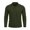 Green, variant on Men Vertical Texture Chest Pocket Long Sleeve Shirt Classic Collar Two Button Placket Breathable Knit Business Golf Daily Tops Yellow S