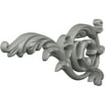 thumbnail image 2 of Ekena Millwork 7 3/4"W x 4 1/8"H x 3/4"P Leaf Scroll Onlay, Left, 2 of 4