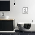 thumbnail image 5 of Stupell Industries Keep Calm and Wash Your Hands Phrase Bathroom Clean Framed Wall Art Design by Lettered and Lined, 5 of 5