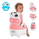 thumbnail image 1 of Escusado Entrenador De Bebé Inodoro Infantil Portátil Baño Xtellar Color Rosa, 1 of 3