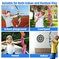 thumbnail image 4 of WonderStone 2-Pack Bow and Arrow for Kids, LED Light-Up Archery Set with 20 Suction Cup Arrows, Target & Quiver, Outdoor Yard Games Toys for Ages 4-13, 4 of 9