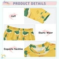 thumbnail image 4 of joogoo Cartoon Duck 2 Piece Long Sleeve Tee and Pants Cotton Pajama Set 3T, 4 of 7