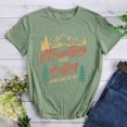 thumbnail image 1 of Las montañas están llamando y debo irme Camiseta Tee Olive Green M FLhrweasw Para estrenar, 1 of 2