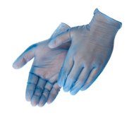 Hospital Specialty Co. ProWorks Disposable Vinyl Gloves, Large, Blue, 1000 count