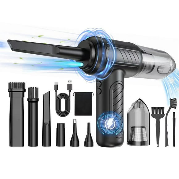 Portable car cordless dust collector 10000Pa 51000 RPM electric vacuum cleaner 6000mAh rechargeable computer case keyboard dust collector printer cleaning