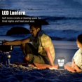 thumbnail image 3 of Luz solar, linterna retro recargable, luz de huracán regulable con llama danzante, luz exterior portátil impermeable para jardín, patio, interior y exterior, 3 of 4