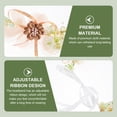 thumbnail image 4 of Artificial Floral Crown Elegant Girl Floral Wreath Crown Photo Wreath Prop, 4 of 9