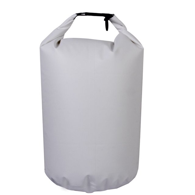 Baohd Sac Étanche 15L pour Camping Bateau Pêche Rafting Blanc