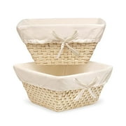 Badger Basket Naturally Woven Storage Baskets, Walnut