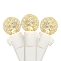 Northlight 50 Count LED G12 Berry Mini Christmas Lights with 15 ft. Wire