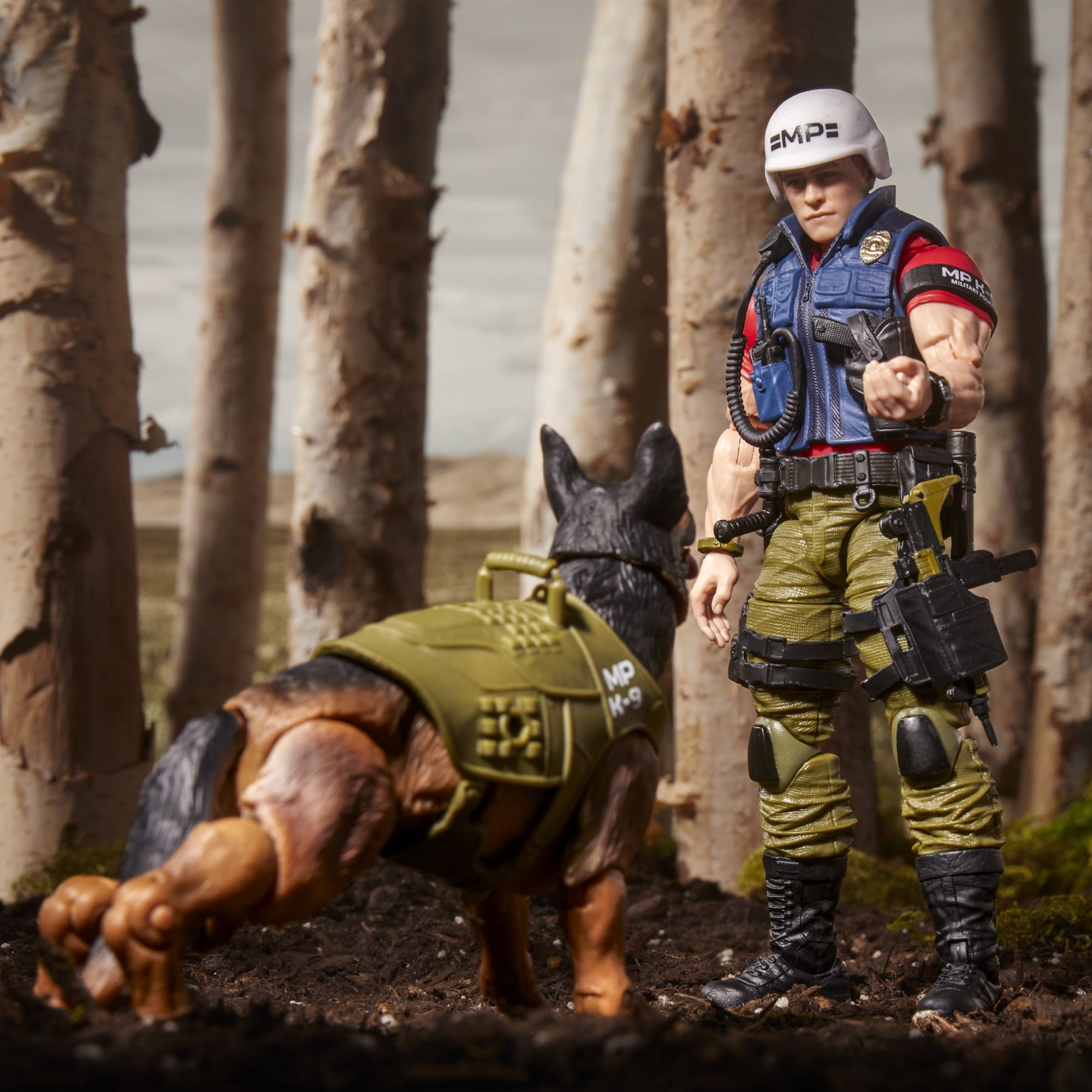G.I. Joe Classified Series #157, Christopher "Law" Lavigne & Order Action Figure & Dog