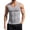 grey, variant on Mens Workout Tank Tops V Neck Sleeveless Slim Fit Bodybuilding Fitness Muscle Shirts Casual Basic Summer Beach Tops White, Size XXL