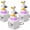 3 Pcs, variant on Seagull Mechanical Switch Fidget Toys Keychain with LED Light, Clicking Sound Decompression Keyboard Button Toys for Anxiety & Stress Relief, Cute Backpack Pendant Gift for Teens & Adults(8 Pcs)