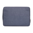 thumbnail image 1 of Bolsa de tela vaquera para ordenador portátil de 15 pulgadas, cremallera lavable, protección de Color sólido, reemplazo a prueba de arañazos, Almacenamiento y organización del hogar Azul oscuro Bewildely HA072613-04, 1 of 6