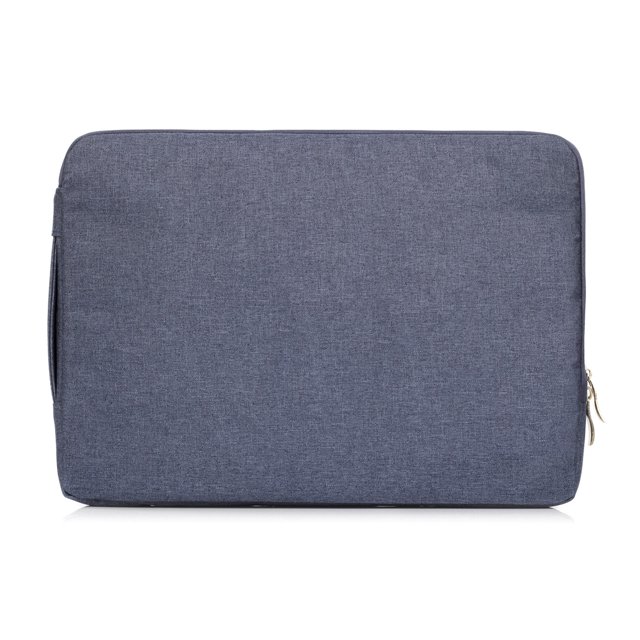 Bolsa de tela vaquera para ordenador portátil de 15 pulgadas, cremallera lavable, protección de Color sólido, reemplazo a prueba de arañazos, Almacenamiento y organización del hogar Azul oscuro Toystoory HA072613-04